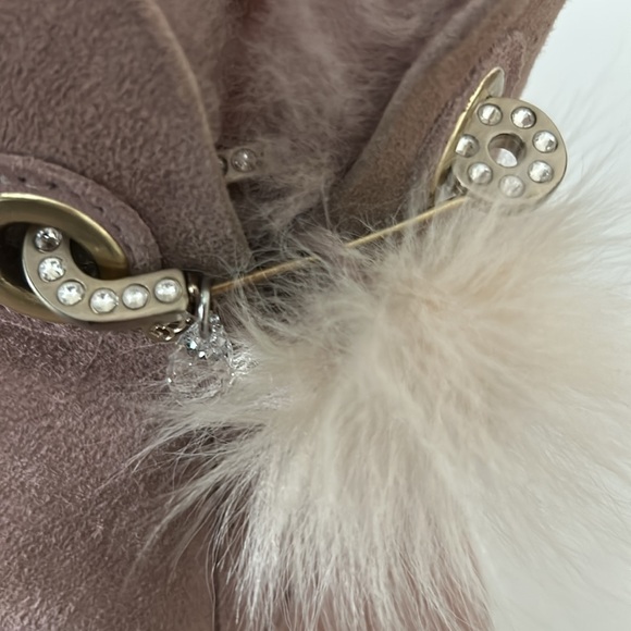 UGG  Irina Boot with Swarovski crystals Pin Closure in Dusk Blush Pink size 7 - Picture 5 of 13